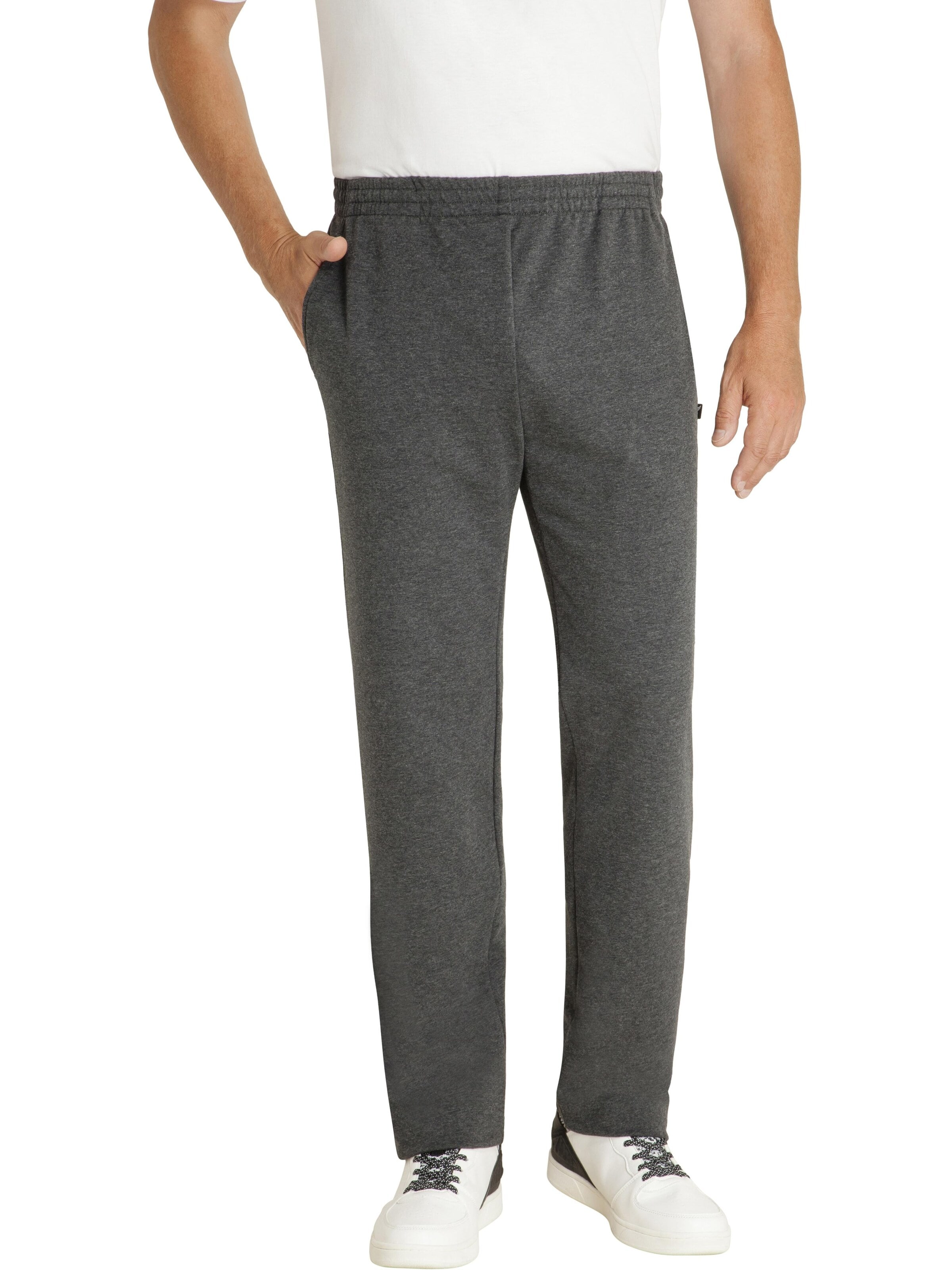 HAJO Regular Pants in Grey: front