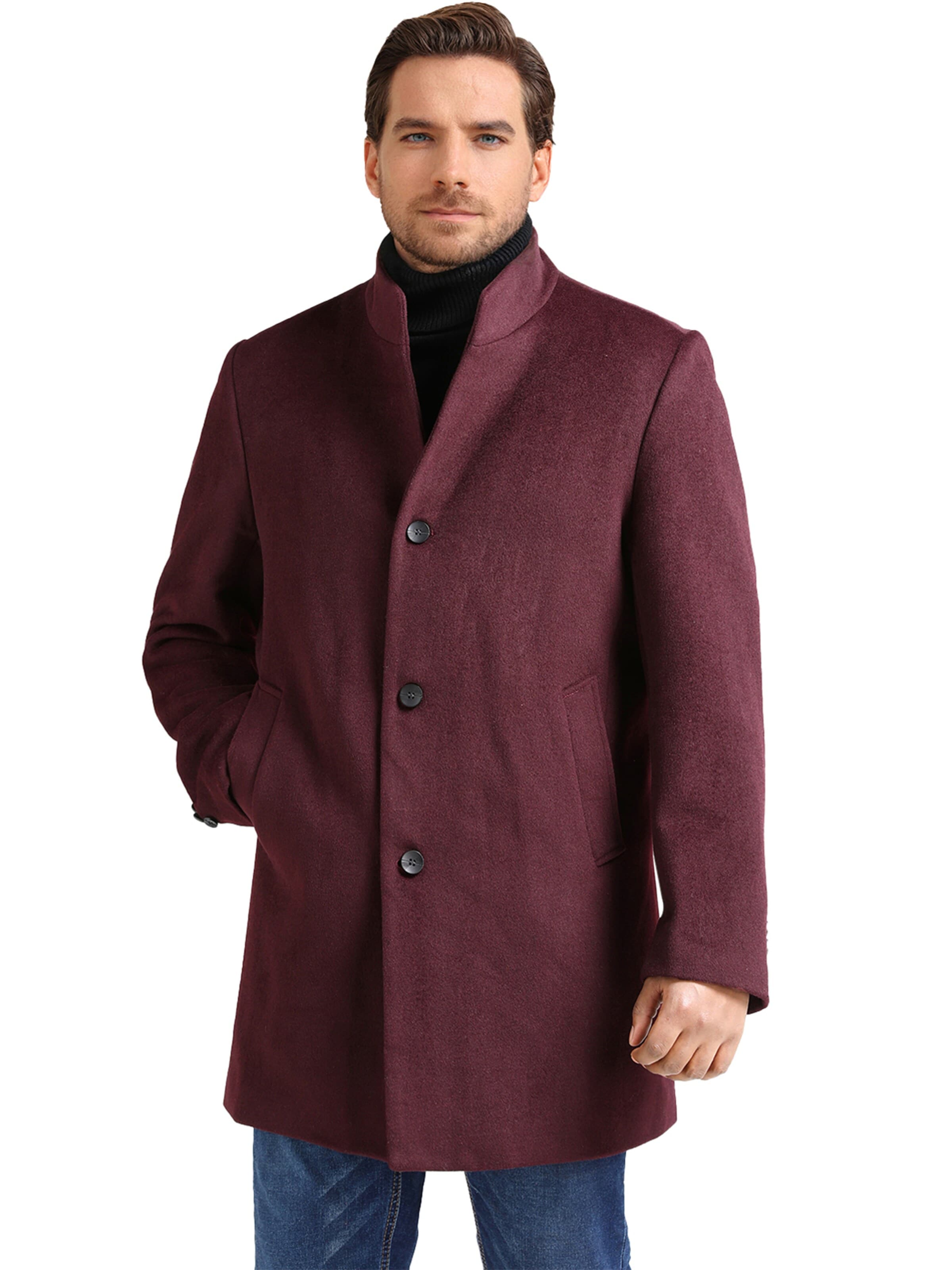 YOUTHUP Winter Coat 'Winterfester' in Red