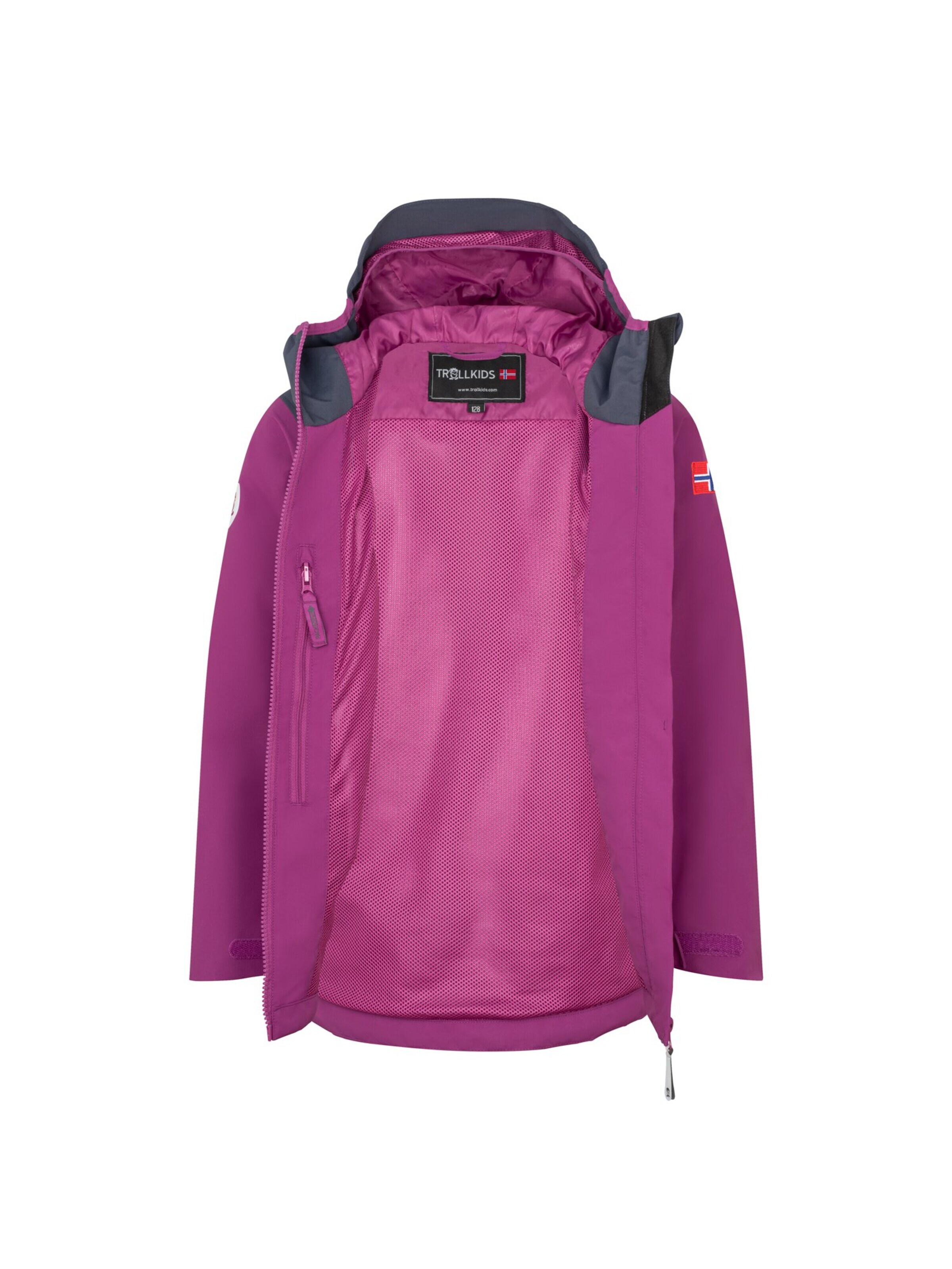 TROLLKIDS Outdoor jacket in Purple