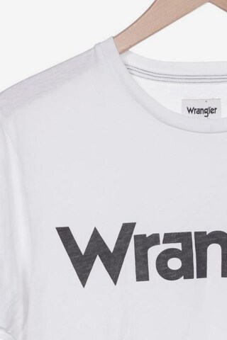 WRANGLER T-Shirt S in Weiß