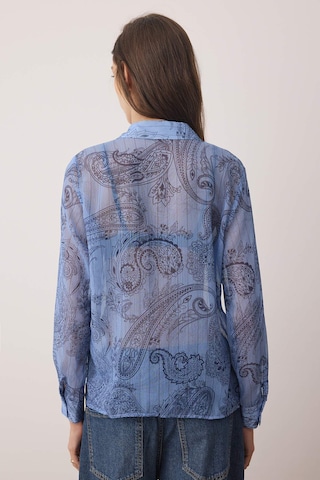 Trendyol Bluza | modra barva