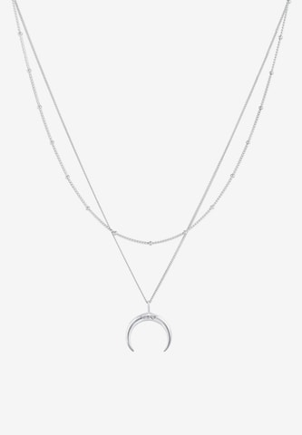 ELLI Halskette 'Astro Halbmond' in Silber