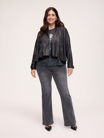 Veste mi-saison Fiorella Rubino en noir
