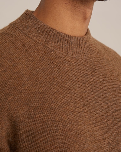 van Gils Sweater in Mottled brown, Item view