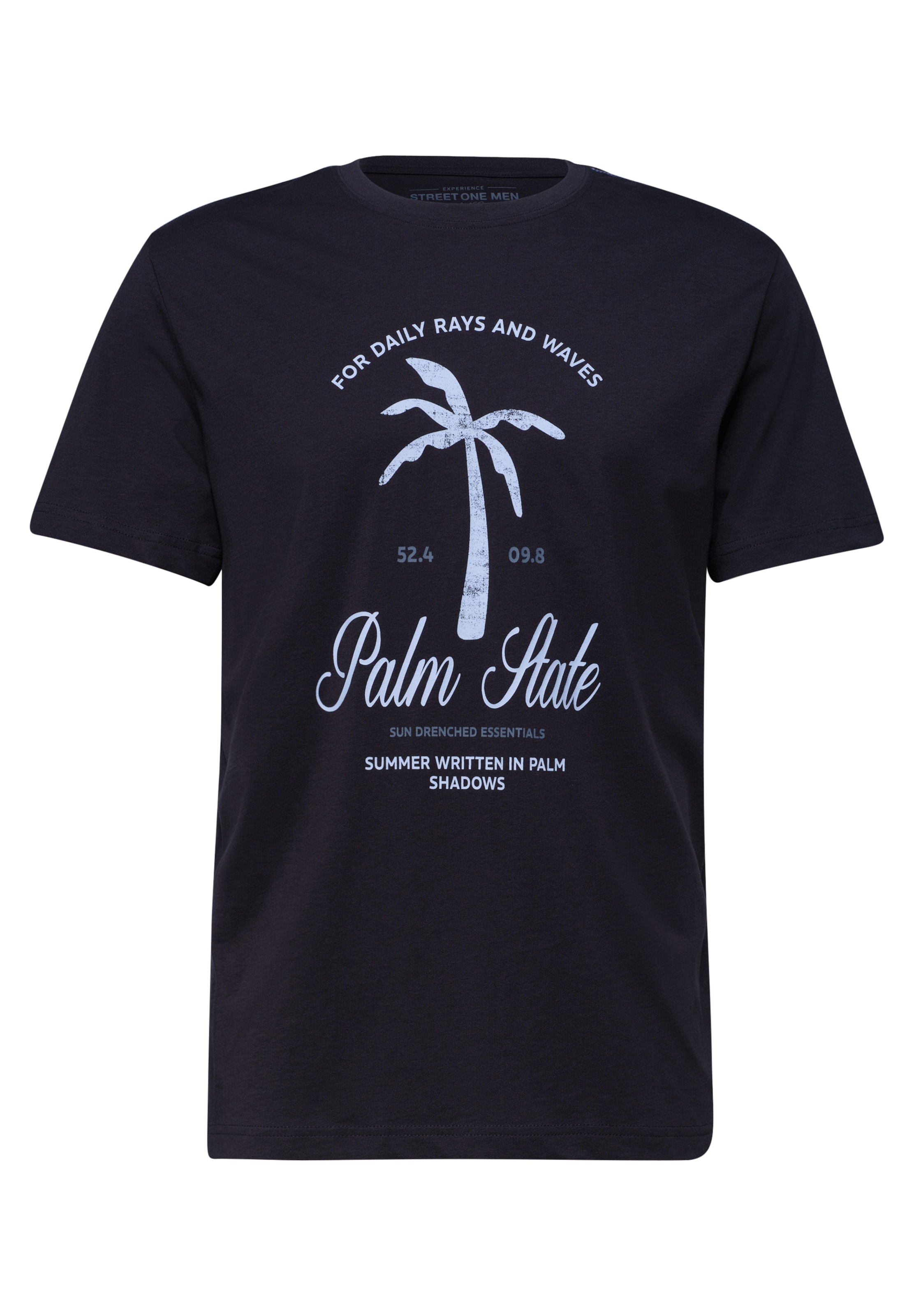 Street One MEN Shirt in Blue: front