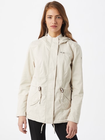 Parka mi-saison 'Lorca' ONLY en gris : devant