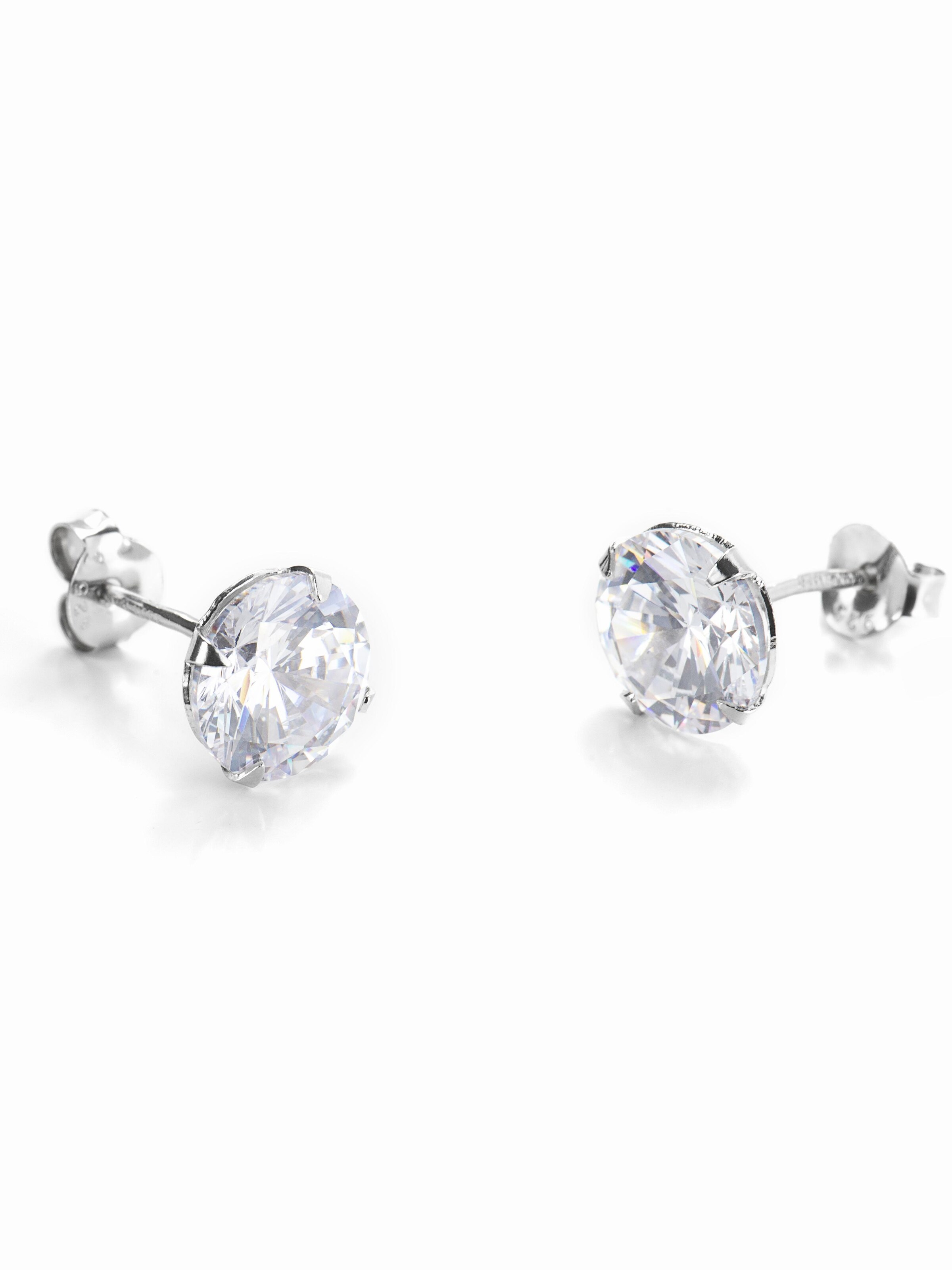 Luxenter - Pendientes 'Essential' en plata: frente