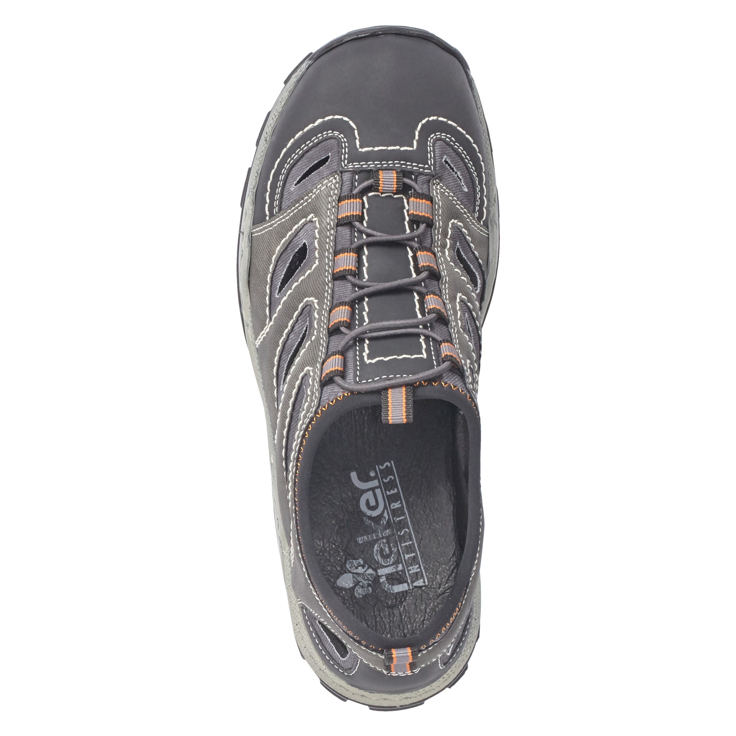 Rieker - Sapato Slip-on 'Oilybuk' em cinzento