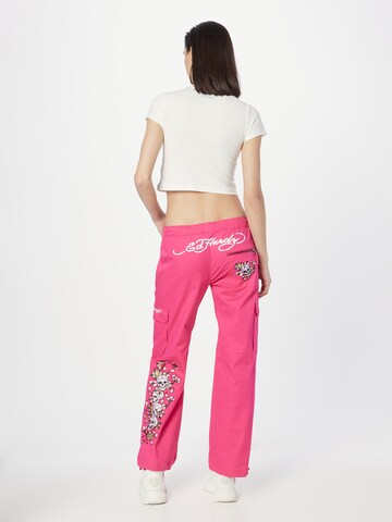Ed Hardy Tapered Hose in Pink