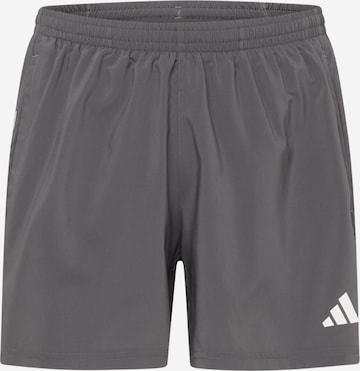 ADIDAS PERFORMANCE Regular Sportshorts 'Own The Run' in Grau: predná strana