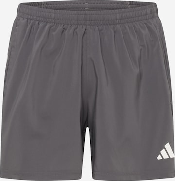 Pantaloni sportivi 'Own The Run' di ADIDAS PERFORMANCE in grigio: frontale