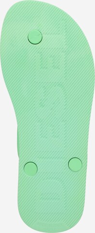 DIESEL T-bar sandals 'SA-KAUAY' in Green