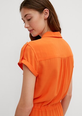 COMMA Blusenkleid in Orange