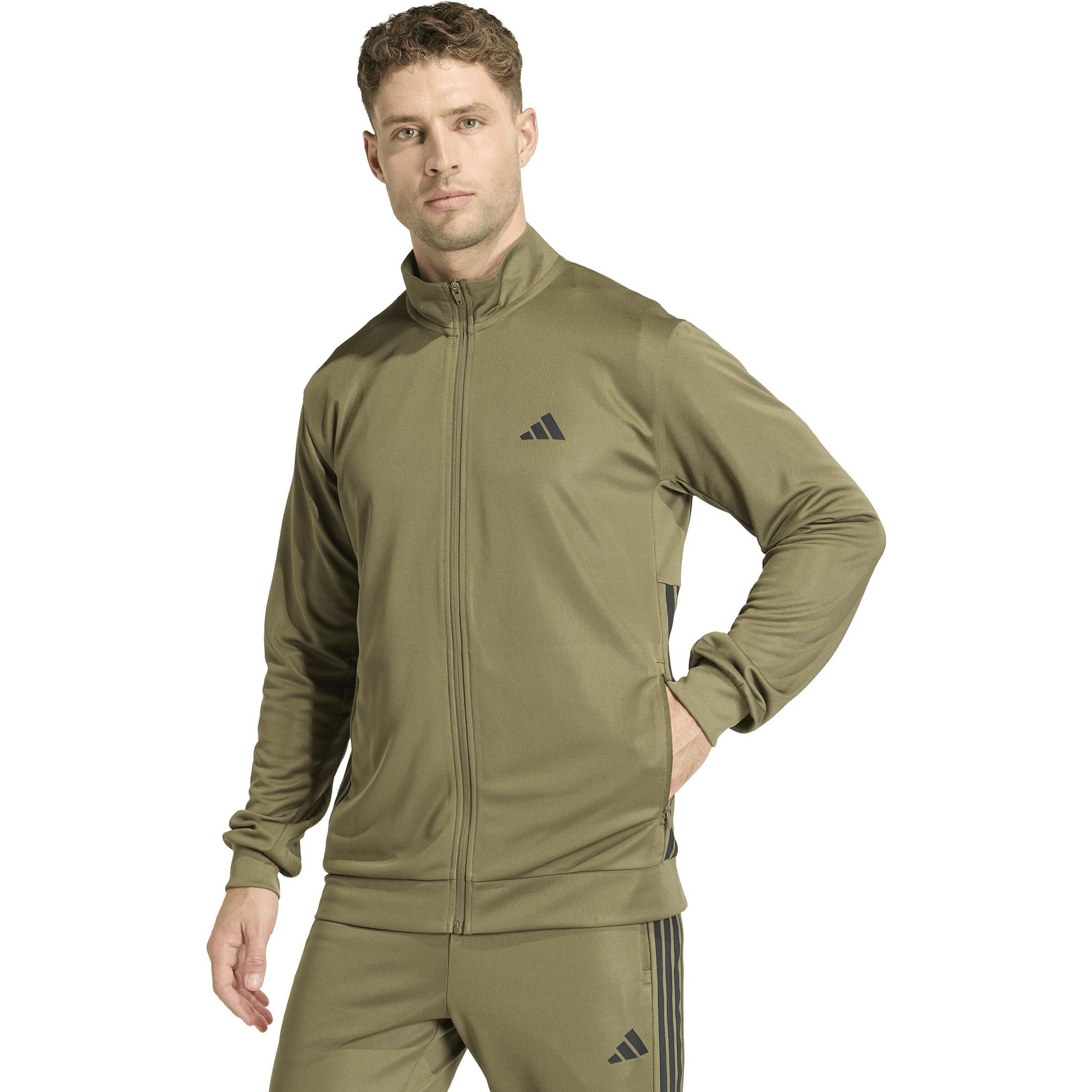 ADIDAS PERFORMANCE Trainingsjacke in Grün: Vorderseite