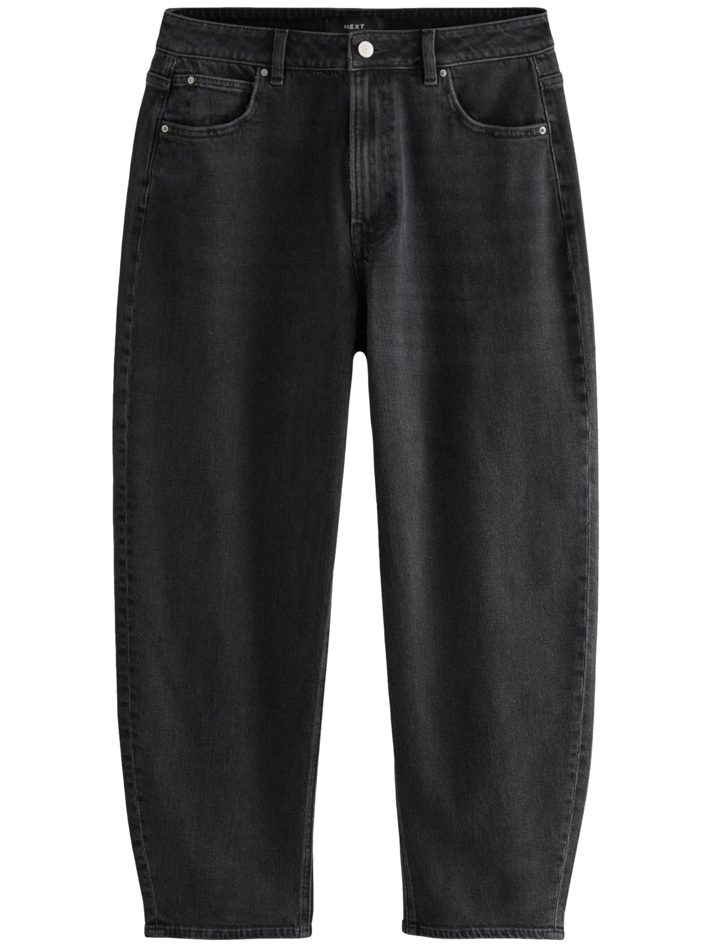 Next Džíny – černá: přední strana