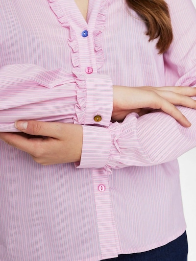 NÜMPH Bluse 'Farrah' i opal / pink / lyserød, Produktvisning