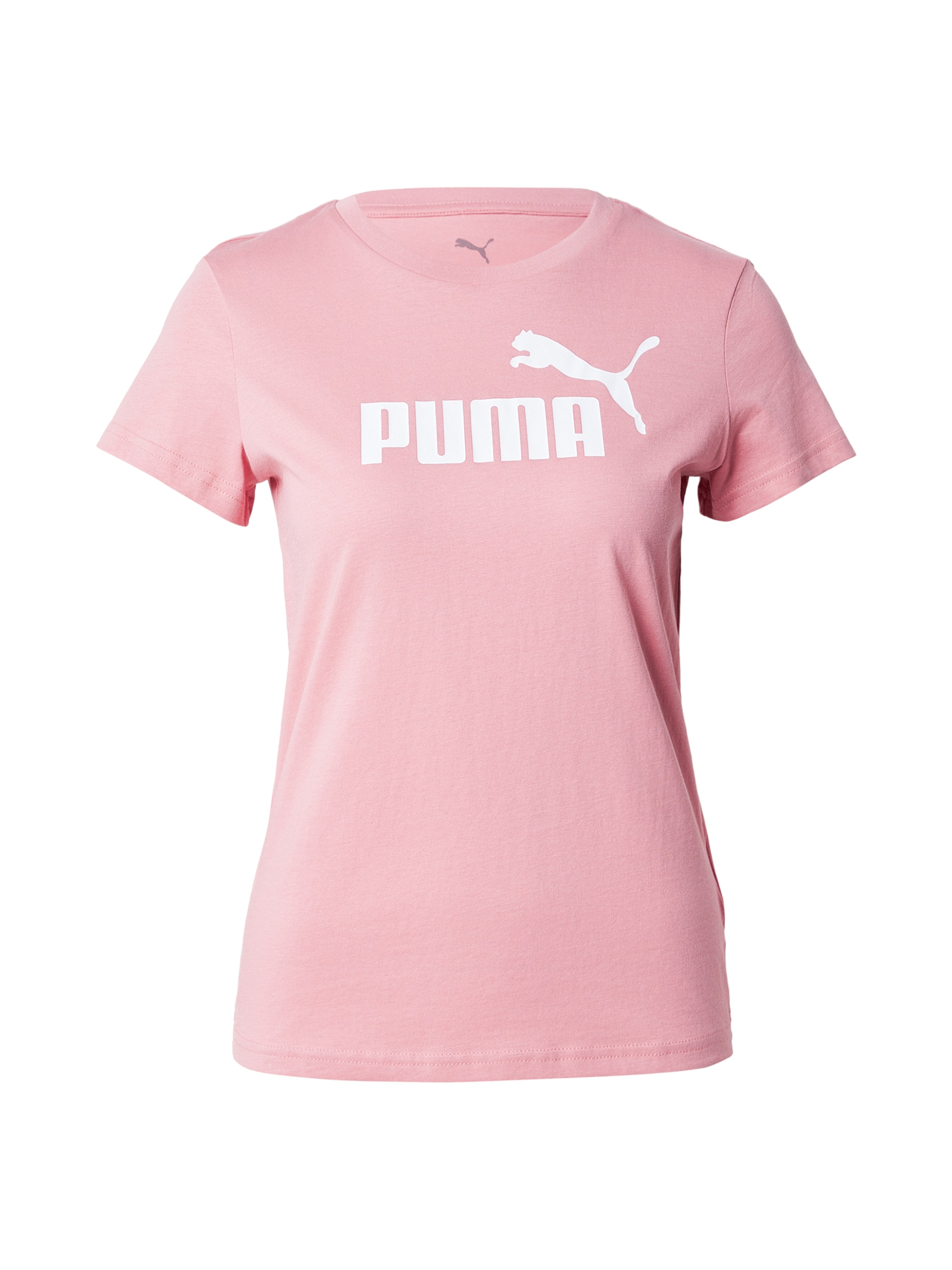 PUMA Performance shirt 'Ess No. 1' in Pink: front