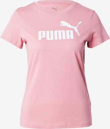 PUMA Performance shirt 'Ess No. 1' in Pink: front