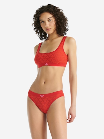 Bustier Soutien-gorge ' Terrot Flex ' ADIDAS ORIGINALS en rouge : devant