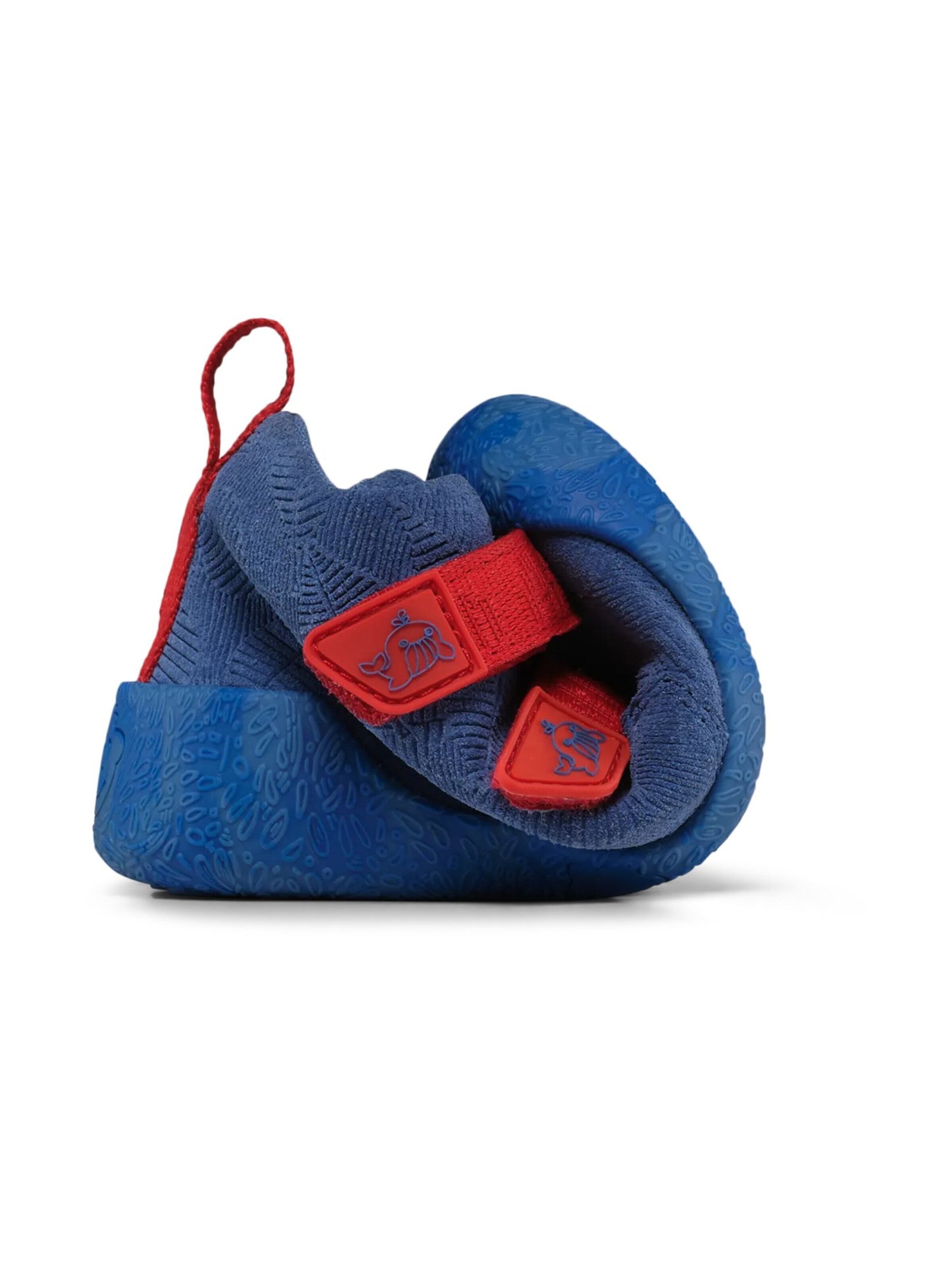 Affenzahn First-Step Shoes 'Lauflernschuh Leder Talky' in Blue