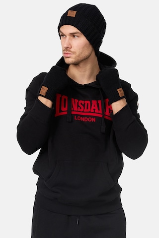 LONSDALE - Gorros em preto: frente