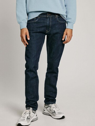 Pepe Jeans Tapered Jeans 'Stanley' in Blue: front