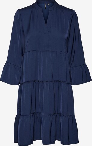 VERO MODA Jurk 'KATRINE' in Blauw: voorkant