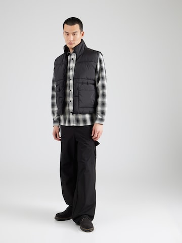 INDICODE JEANS Regular Fit Hemd 'Leks' in Schwarz