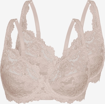 sassa BH 'CLASSIC LACE' in Beige: Vorderseite