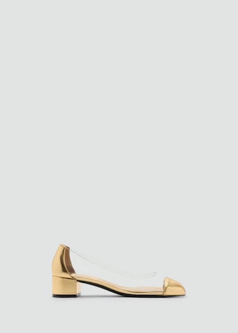 MANGO Pumps 'Mere' in Gold