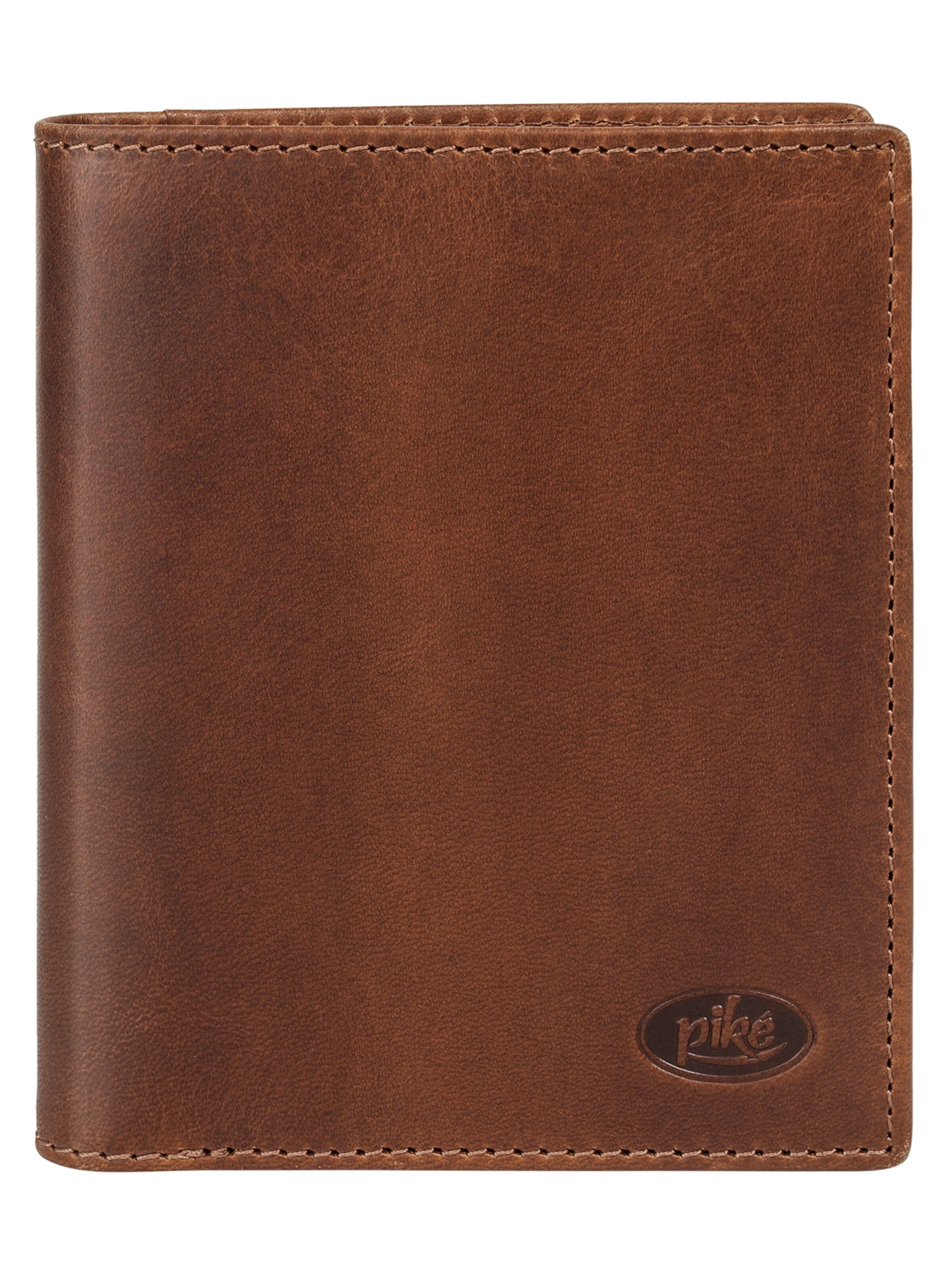 piké Wallet in Brown: front