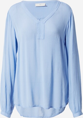 Kaffe - Blusa en azul: frente