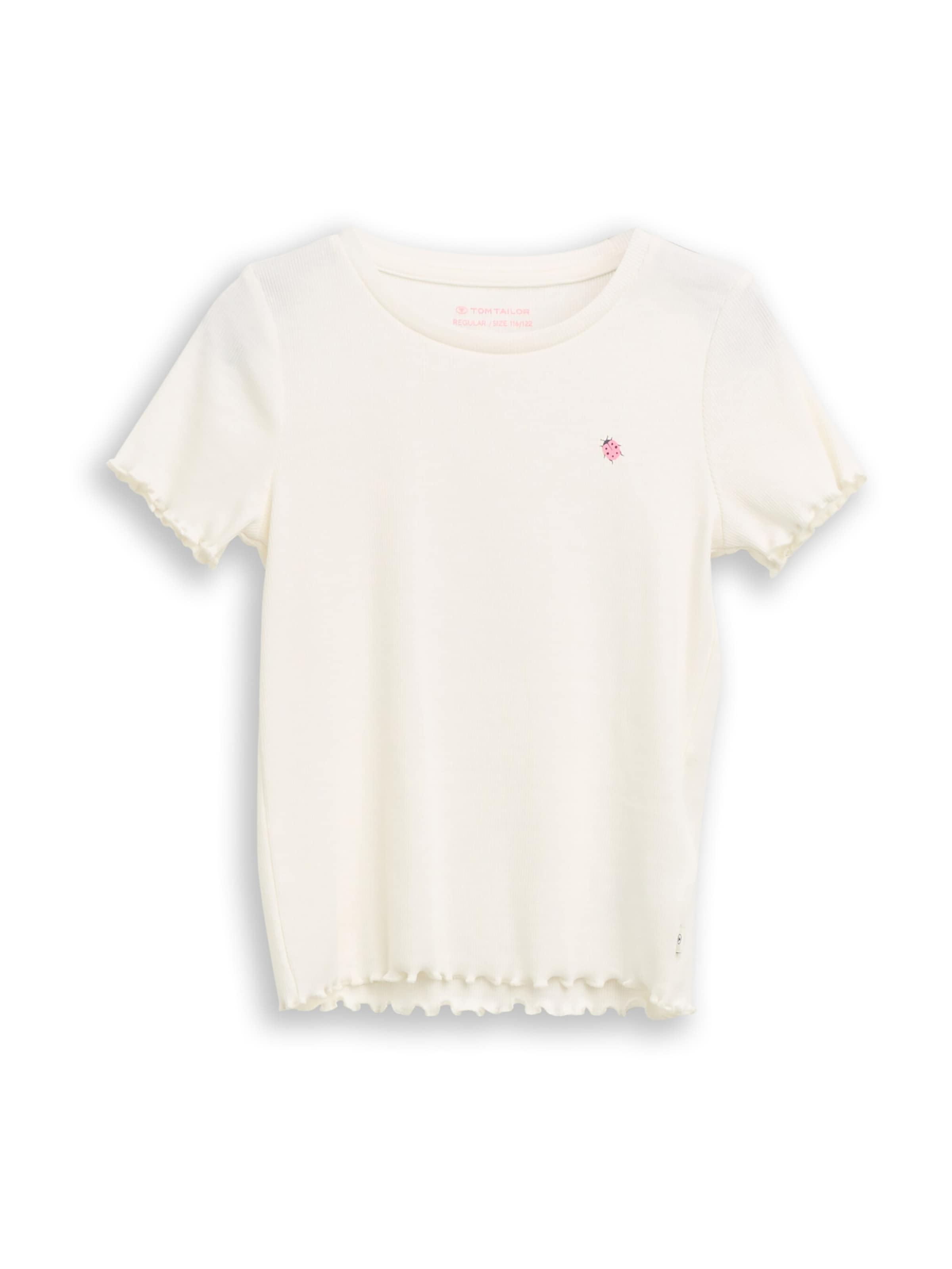 TOM TAILOR Majica | bež barva: sprednja stran