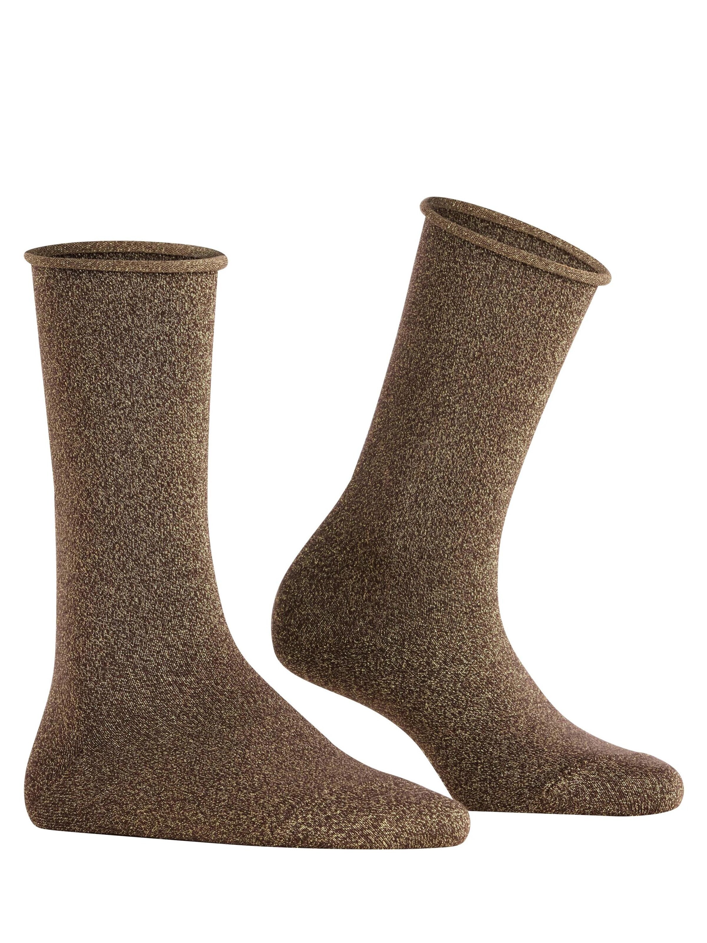 FALKE Socken 'Shiny'‌‌‌‌‌‌‌ in Braun