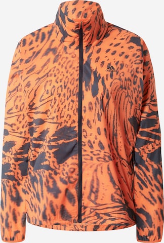 ADIDAS SPORTSWEAR Sports jacket 'Fast ' in Orange: front