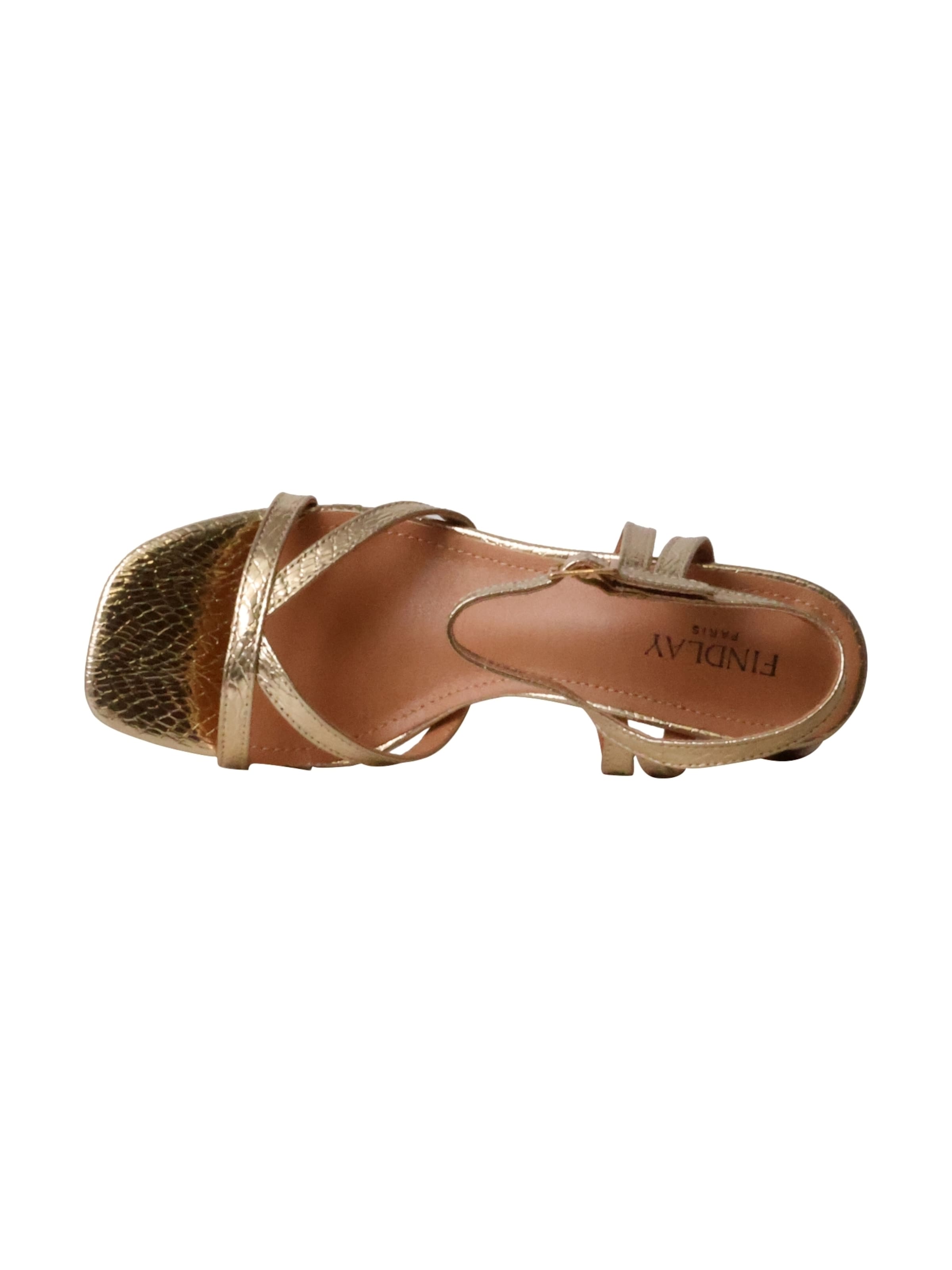 Findlay Sandal in Gold