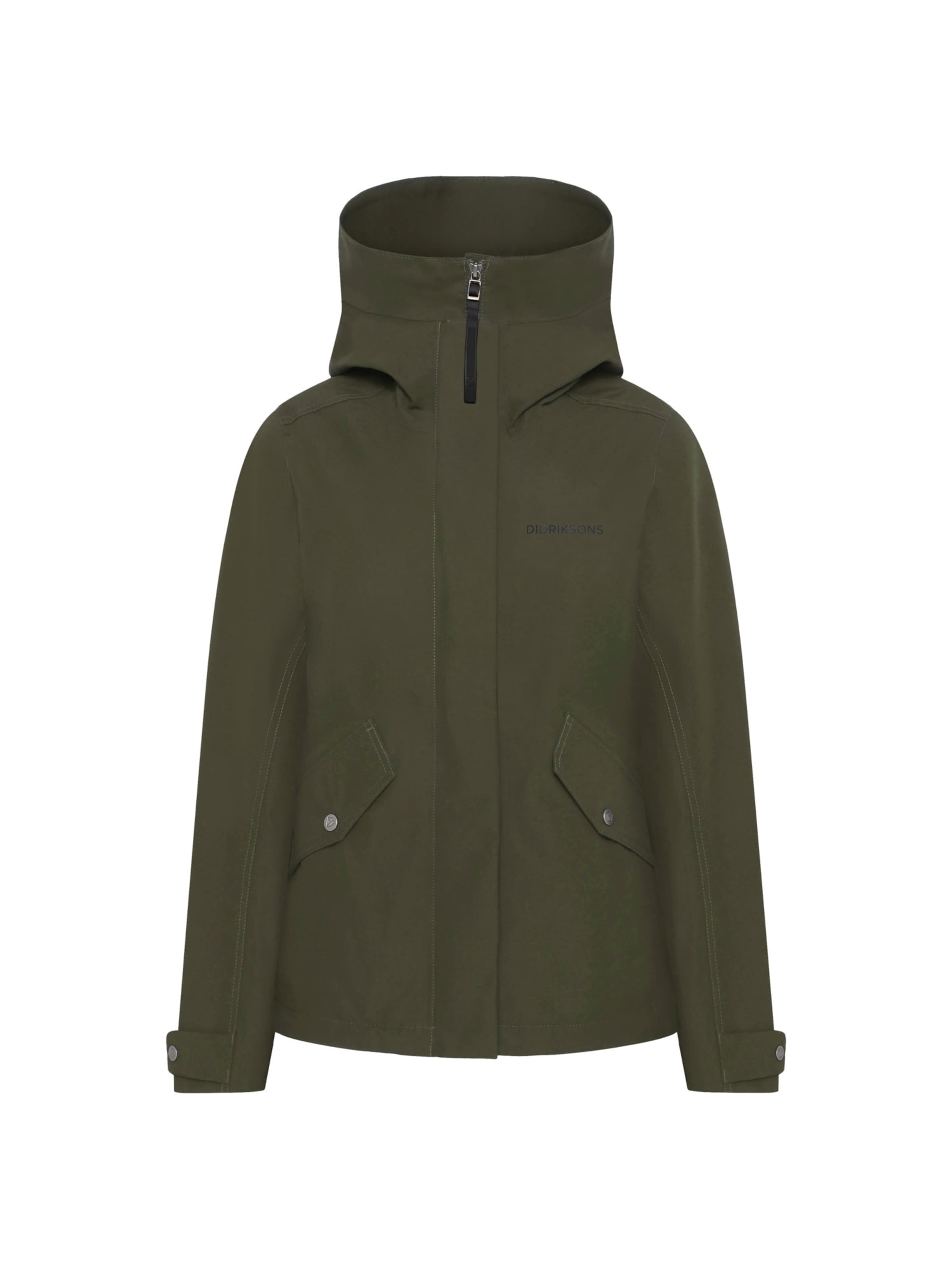 Veste outdoor 'Silja' Didriksons en vert : devant