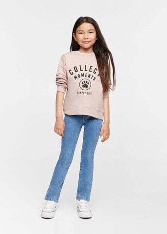 MANGO KIDS Sweatshirt 'Dublini' in Pink