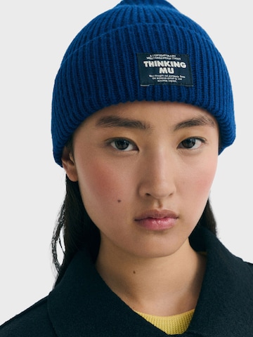 Thinking MU Beanie 'AMOR' in Blue