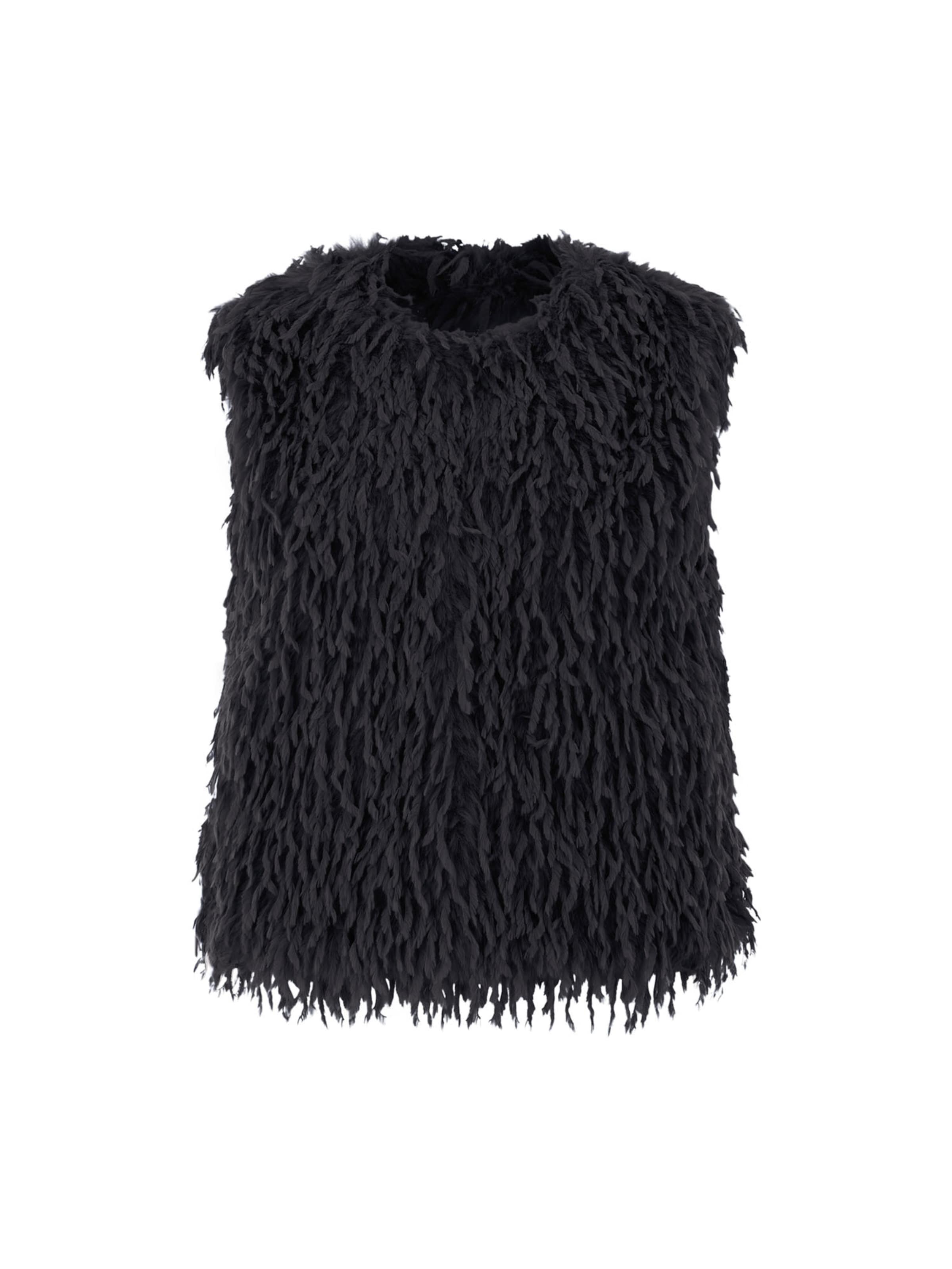 Gilet di Rich & Royal in nero: frontale