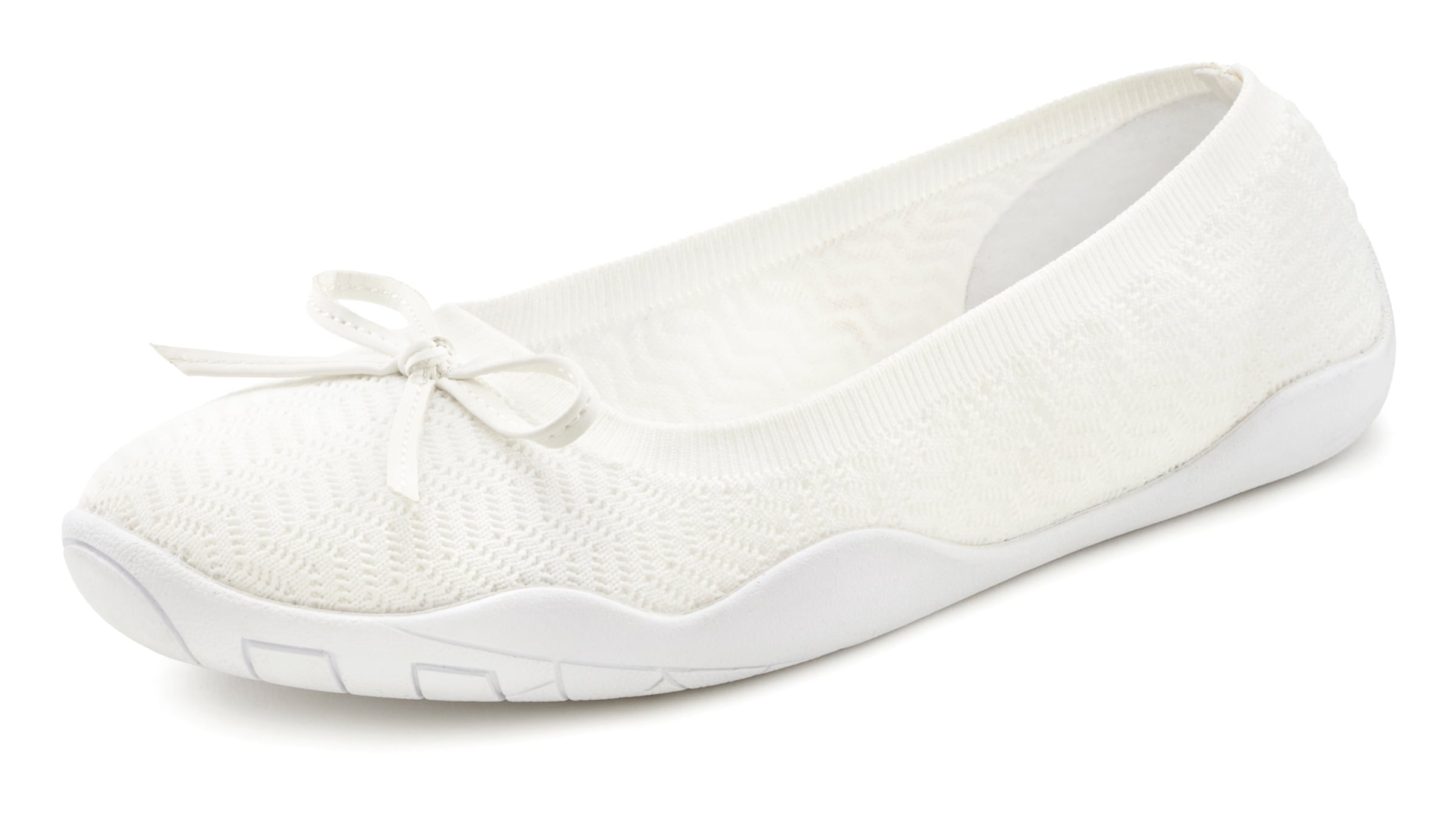 Ballerina di LASCANA in bianco: frontale