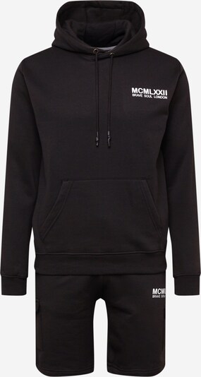BRAVE SOUL Sweat suit in Black / White, Item view
