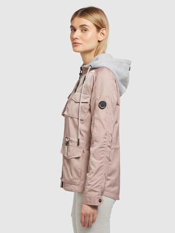 Veste mi-saison 'FLAMES' khujo en rose