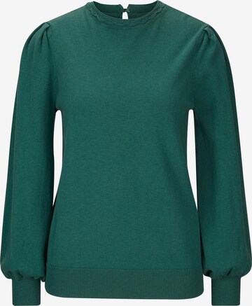 Pull-over Linea Tesini by heine en vert : devant