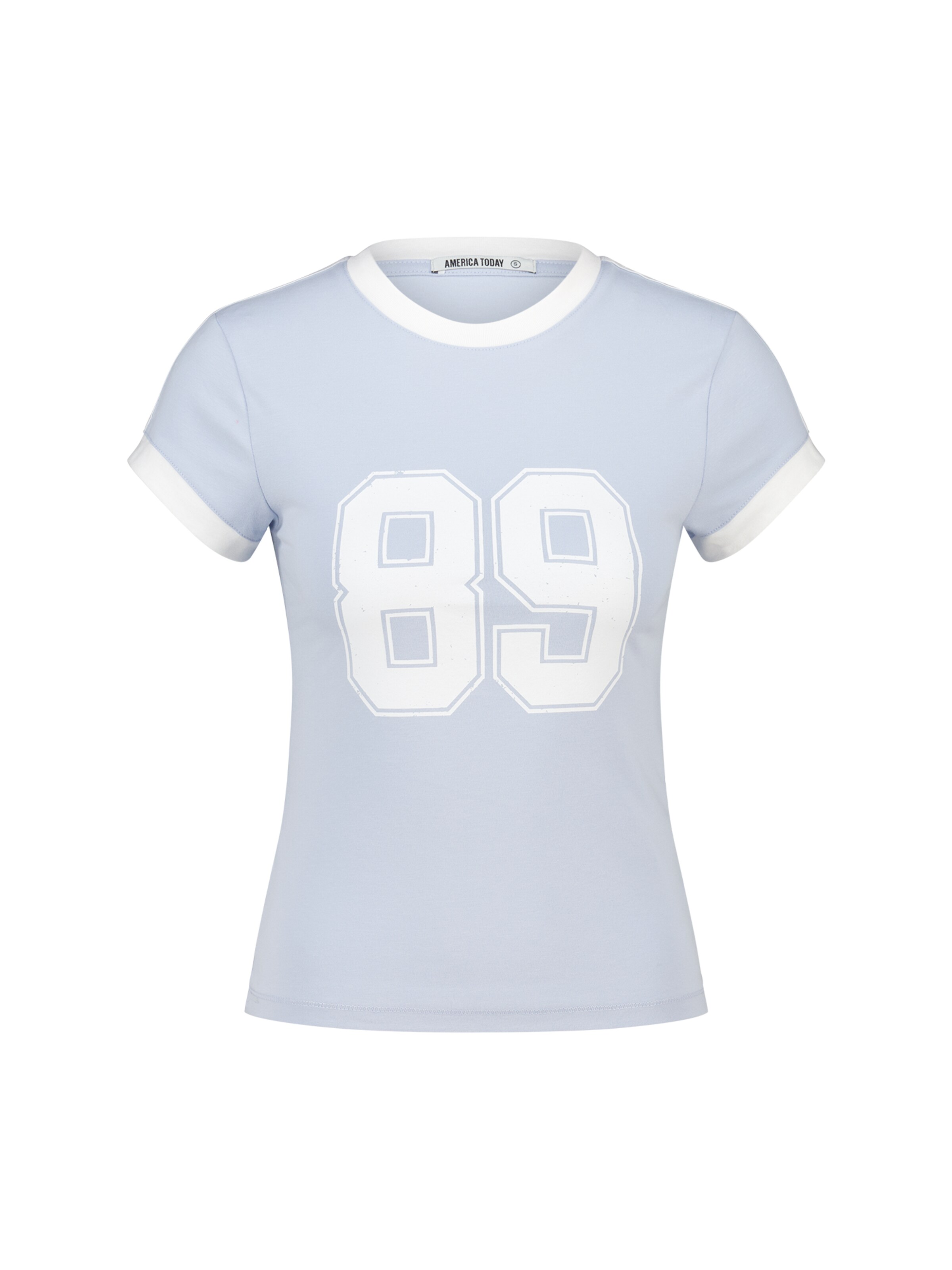 T-shirt America Today en bleu : devant