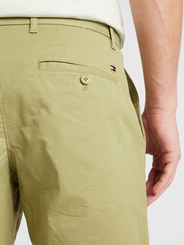 TOMMY HILFIGER Regular Chino trousers 'Brooklyn 1985' in Green