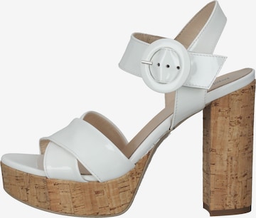 Nero Giardini Strap Sandals in White