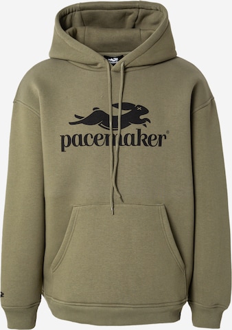 Sweat-shirt 'Edin' Pacemaker en vert : devant