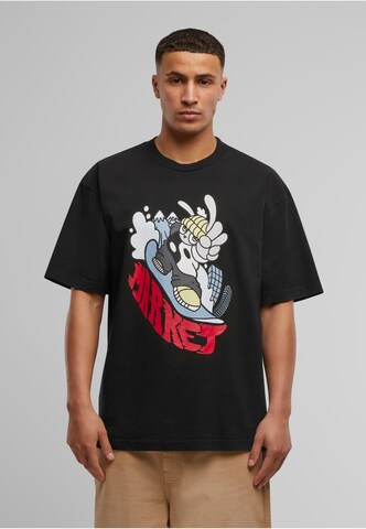 MARKET T-Shirt 'Shibuya Shred' in Schwarz: Vorderseite