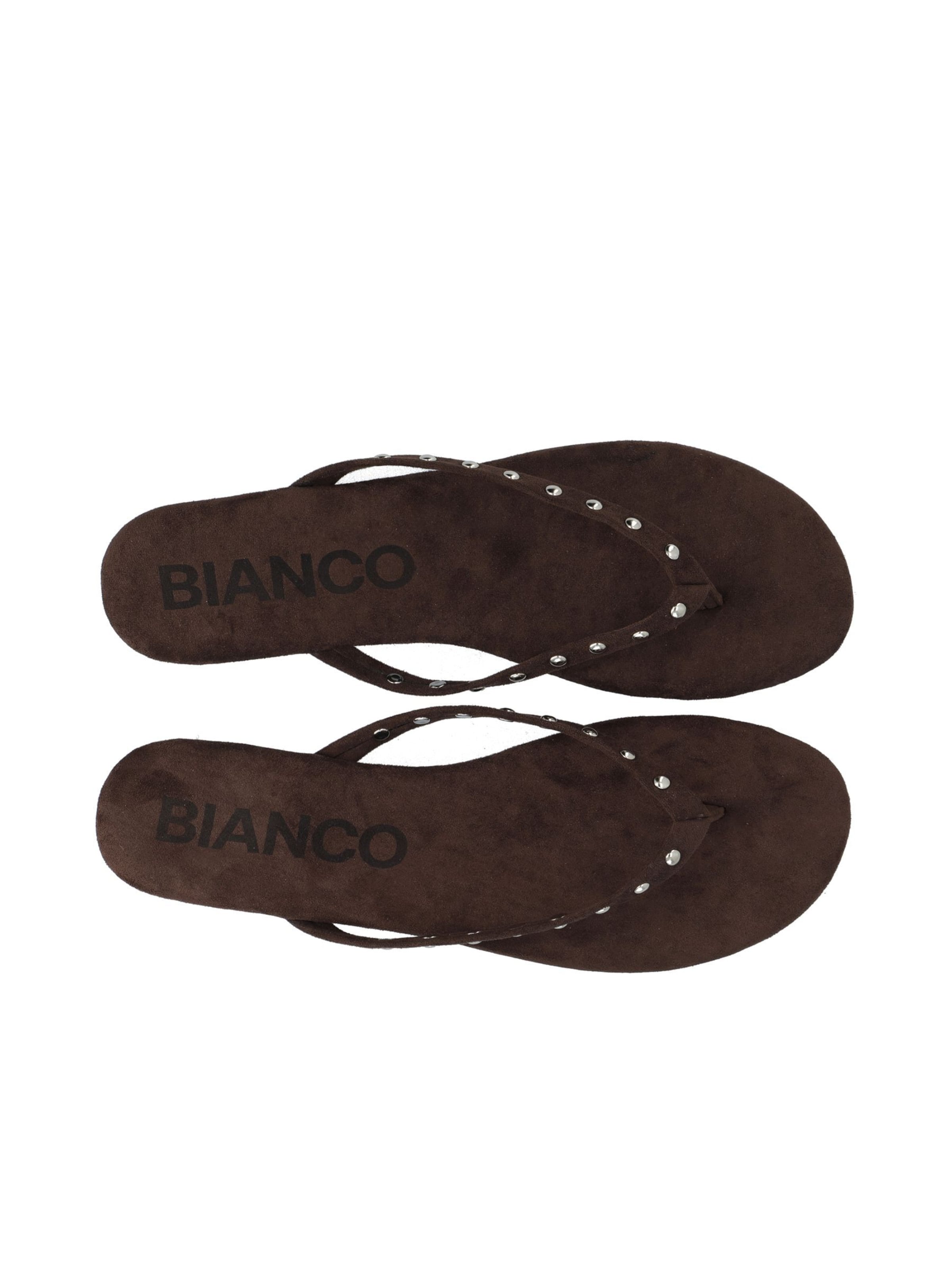 Bianco T-bar sandals 'Mexico' in Brown
